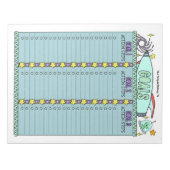 Aliens Doelenplanner Aangepaste Notitieblok (Voorkant)