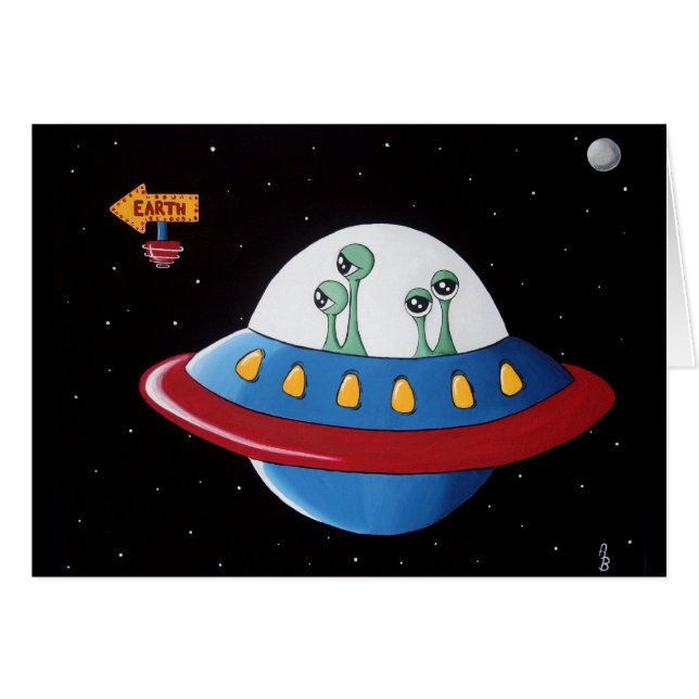 Aliens Earth of Bust! (Voorkant Horizontaal)