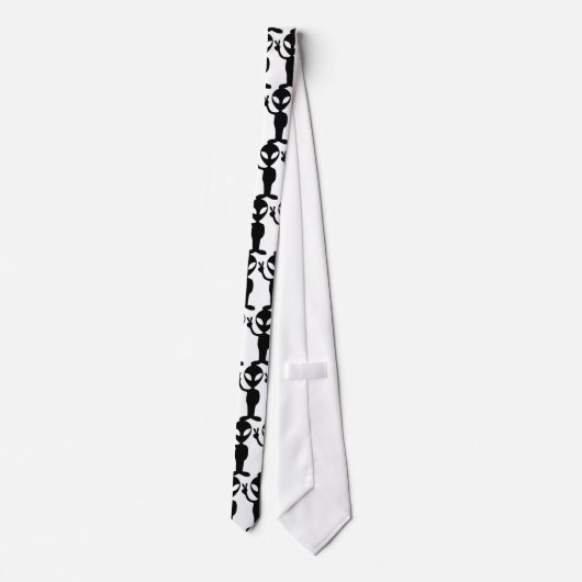 aliens en cravate noire (Dos)