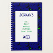 Aliens en Ruimteschepen Dagelijks budget Planner (Voorkant)