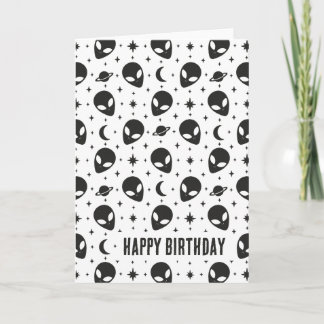 Aliens en sterren kaart