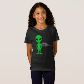 Aliens en UFO's T-shirt (Voorkant volledig)