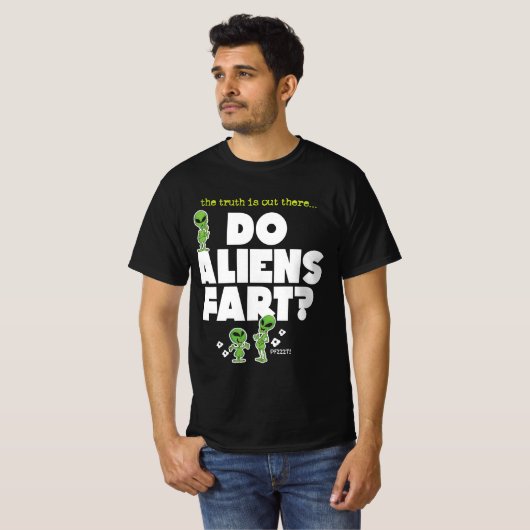 Aliens Fart V1 T-shirt (Voorkant volledig)
