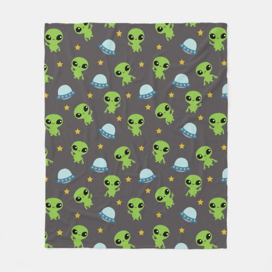 Aliens Fleece Blanket (Voorkant)