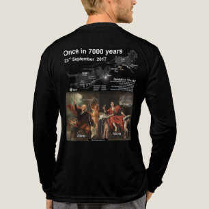 Aliens Help/Tijdreizigers met lange mouwen Tri-Blend Shirt