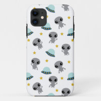 Aliens Hoesje-Mate iPhone Case
