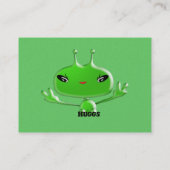 Aliens Huggs Visitekaartje (Achterkant)