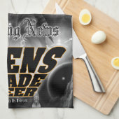 Aliens Invade 4 Beer Galaxy Attack Theedoek (Quarter Fold)