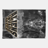 Aliens Invade 4 Beer Galaxy Attack Theedoek (Horizontaal)