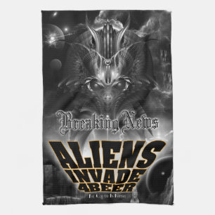 Aliens Invade 4 Beer Galaxy Attack Theedoek