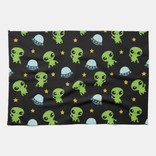 Aliens Kitchen Towel Theedoek