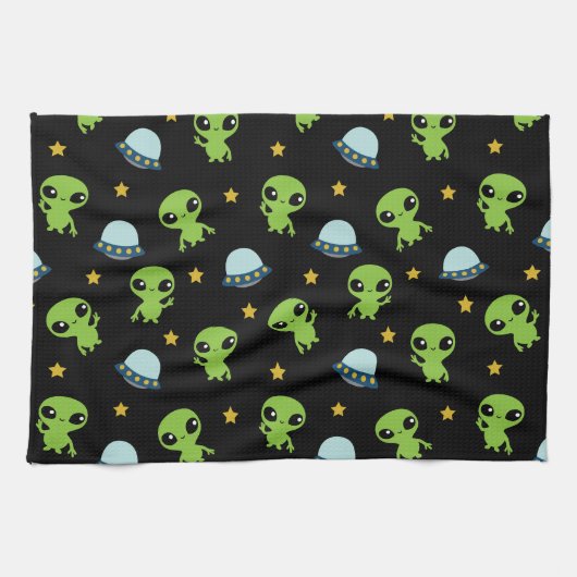 Aliens Kitchen Towel Theedoek (Horizontaal)
