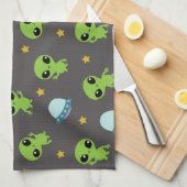 Aliens Kitchen Towel Theedoek (Quarter Fold)