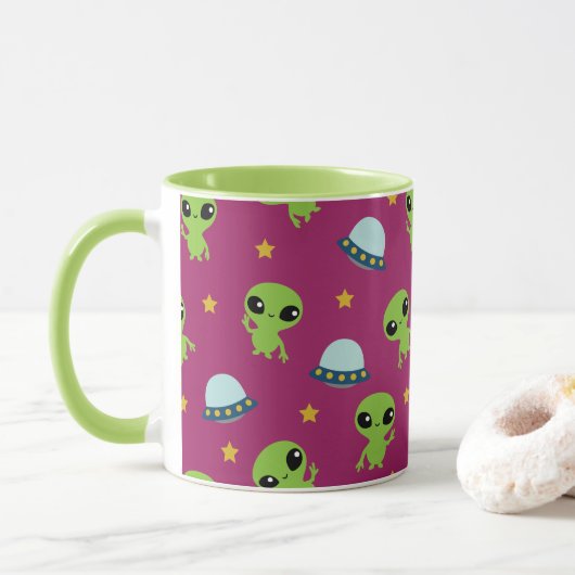 Aliens-Mok Mok (Met donut)