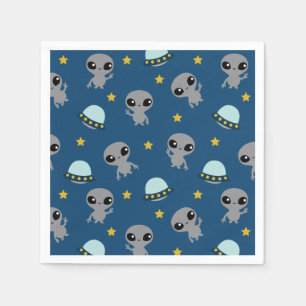 Aliens Napkins Servet