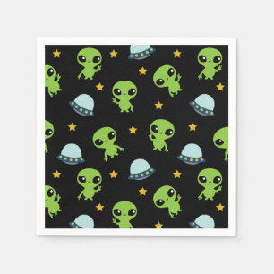 Aliens Napkins Servet