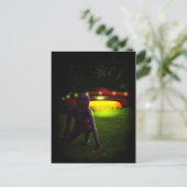 Aliens ont débarqué carte postale (Debout devant)