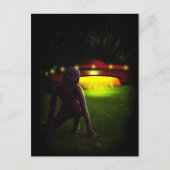 Aliens ont débarqué carte postale (Devant)