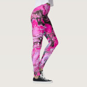 Aliens roses chaudes Leggings pour femmes (Droite)