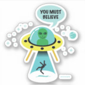 Aliens Sticker (Voorkant)