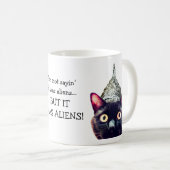 Aliens ! Tasse de chat (Devant droit)