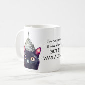 Aliens ! Tasse de chat (Devant gauche)