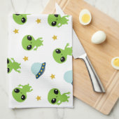 Aliens Theedoek (Quarter Fold)