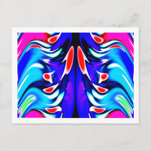 Aliens vergaderkunst briefkaart