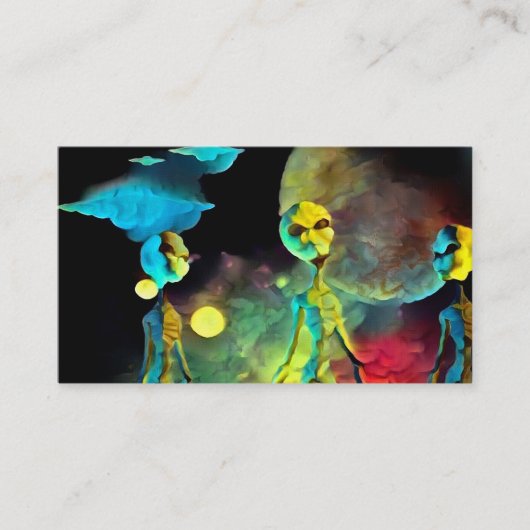 Aliens Visitekaartje (Voorkant)