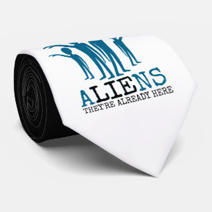 Aliens, ze zijn er al. stropdas