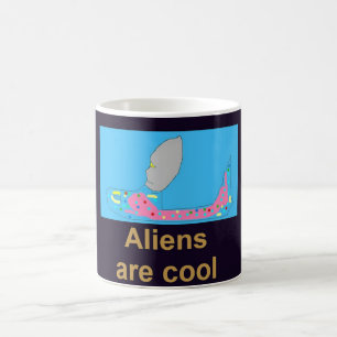 Aliens zijn een Mok van koel