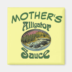 Aligator Cajun Aimant Sauce