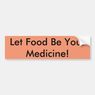 Alimentation en tant que médicament Sticker pare-c