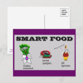 Alimentation intelligente : cartes postales (Devant / Derrière)