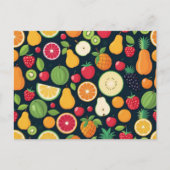 Alimentation saine, Carte postale de poste (Devant)
