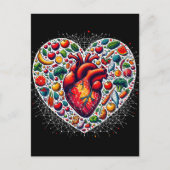 Alimentation saine, Carte postale de poste (Devant)