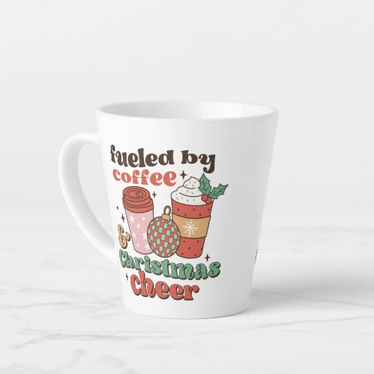 Alimenté par Café et Mug de Noël (Angle gauche)