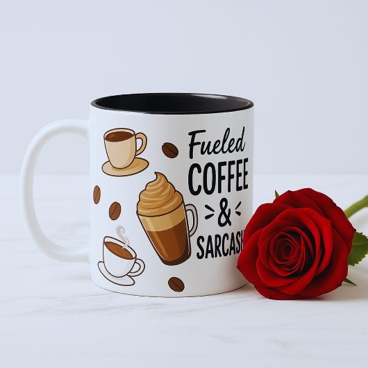 Alimenté par Café & Mug Sarcasme - Drôle cadeau
