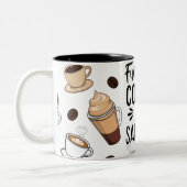 Alimenté par Café & Mug Sarcasme - Drôle cadeau (Gauche)
