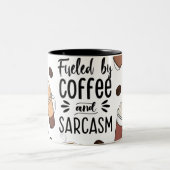 Alimenté par Café & Mug Sarcasme - Drôle cadeau (Centre)
