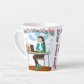 Alimenté par Caféine & Copier Paste Mug - Codage a (Angle gauche)