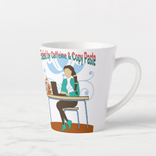 Alimenté par Caféine & Copier Paste Mug - Codage a