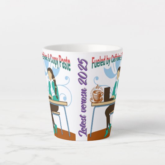 Alimenté par Caféine & Copier Paste Mug - Codage a (Devant)