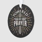 Alimenté par la prière (devant)