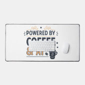 Alimenté par le Café & l'IA Retro Tech Vector (Clavier et souris)