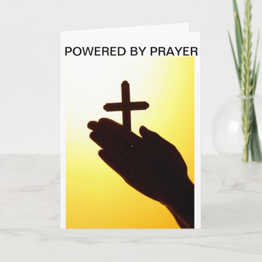 Alimenté par les cartes de voeux de prière (Devant)