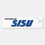 Alimenté Par Sisu Bumper Sticker (Devant)