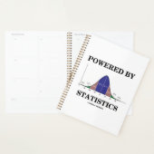 Alimenté Par Statistiques Bell Courbe Stats Humour (Devant avec enveloppe)