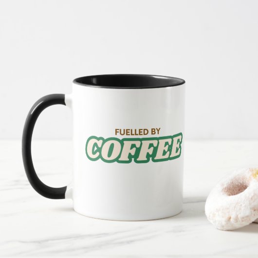 ALIMENTÉE DE CAFÉ DIRIGÉ PAR LA MUG SPIRIT (Avec donut)