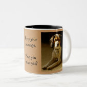 Alimentez aux animaux familiers la tasse (Devant droit)